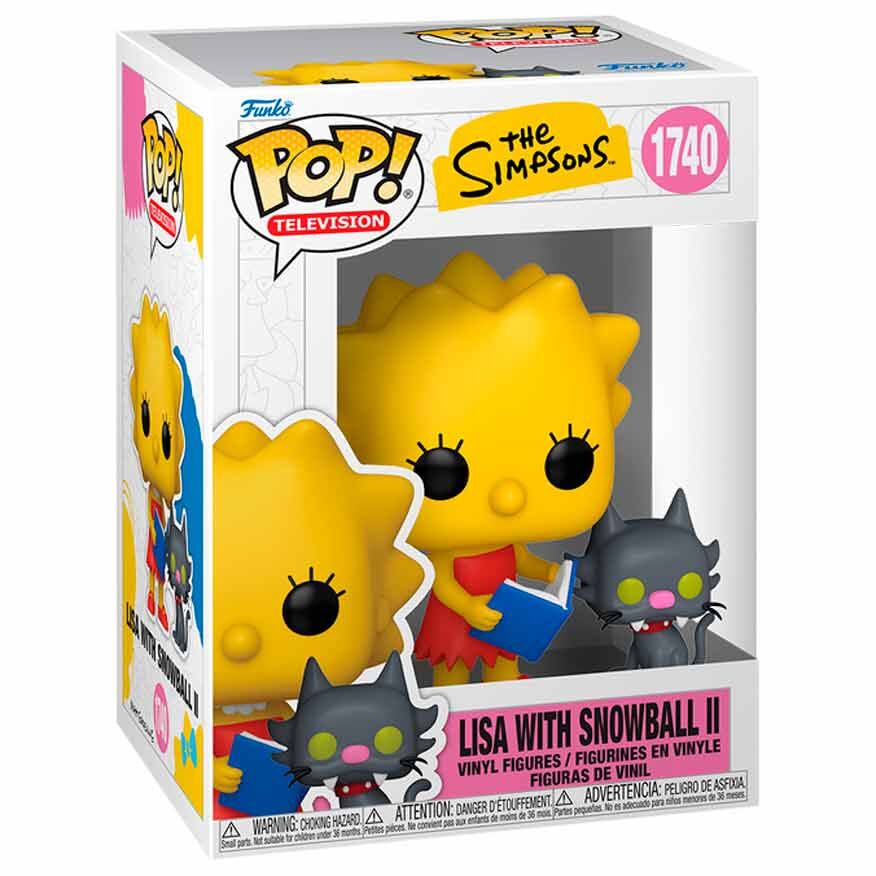 Figura Pop Los Simpsons Lisa With Snowball Ii - Image 2