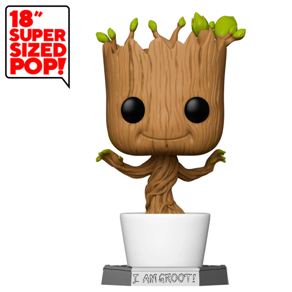 Figura Pop Marvel Guardians Of The Galaxy Dancing Groot 45Cm