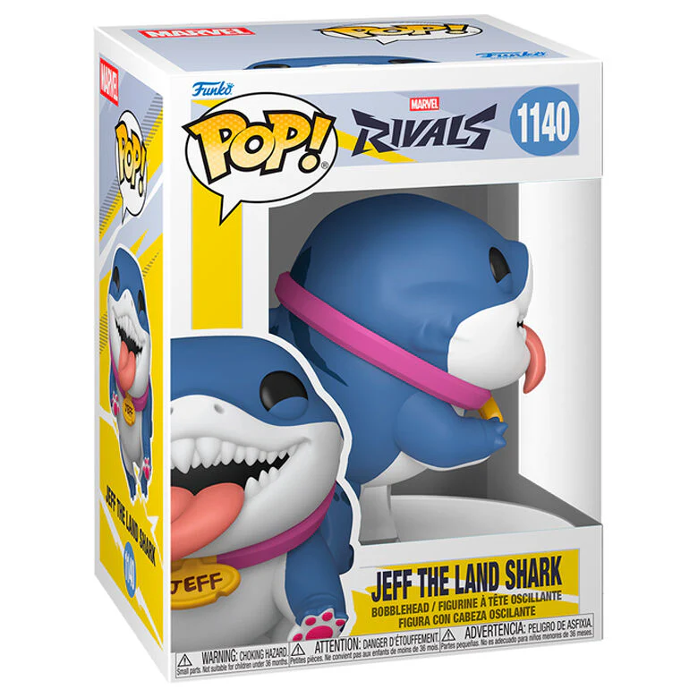 Figura Pop Marvel Rivals Jeff The Land Shark - Image 2