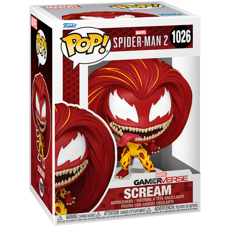 Figura Pop Marvel Spider-man 2 Scream