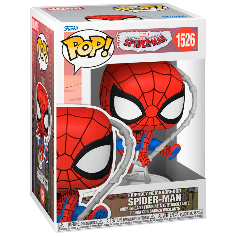 Figura Pop Marvel Spiderman - Spider-man