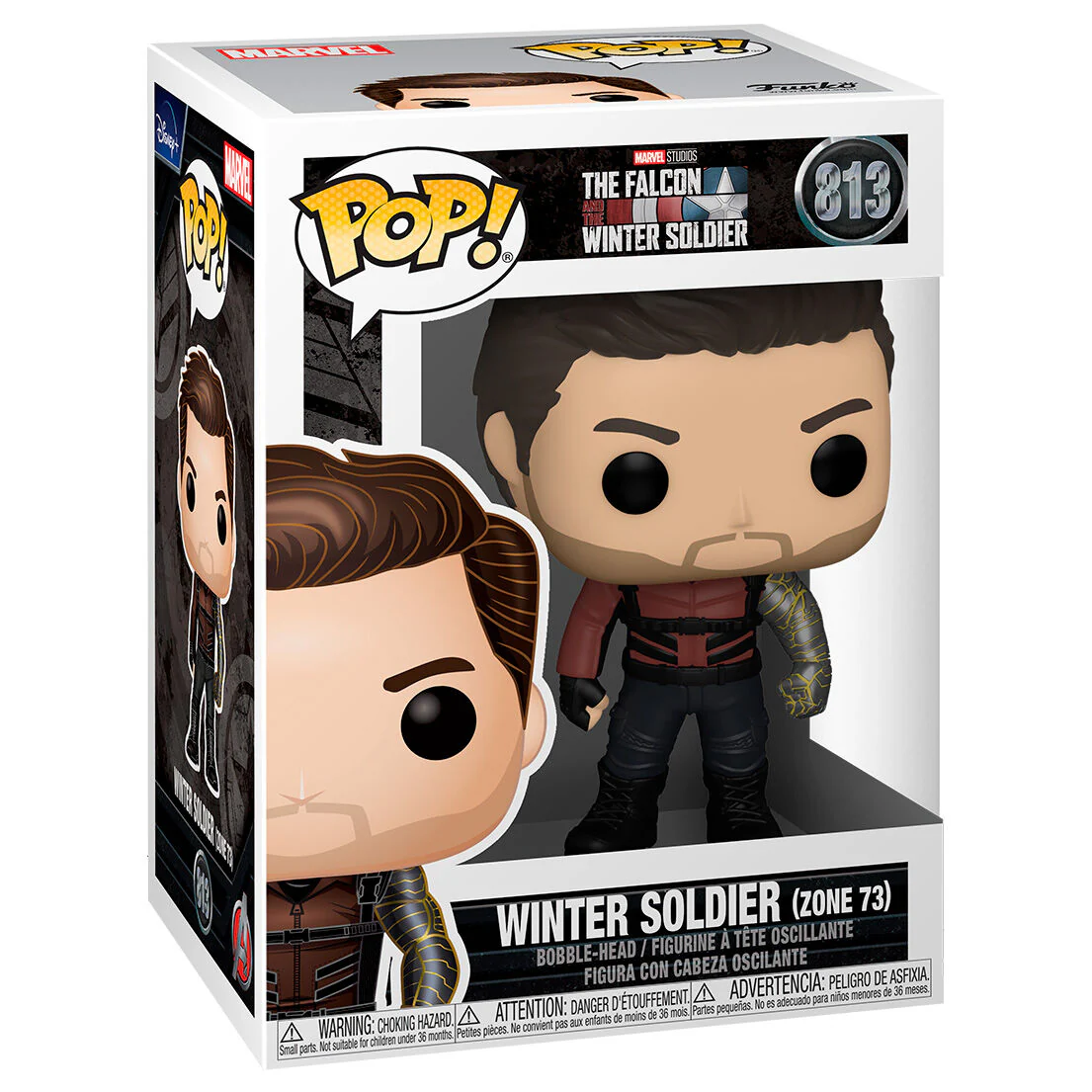 Figura Pop Marvel The Falcon & Winter Soldier - Winter Soldier Zone 73 - Image 3