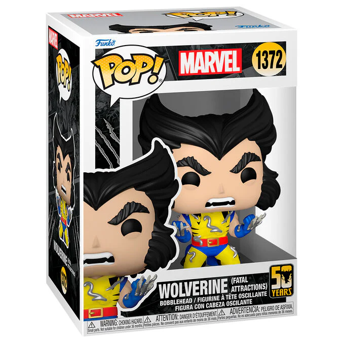 Figura Pop Marvel Wolverine 50Th Anniversary - Wolverine Fatal Attractions