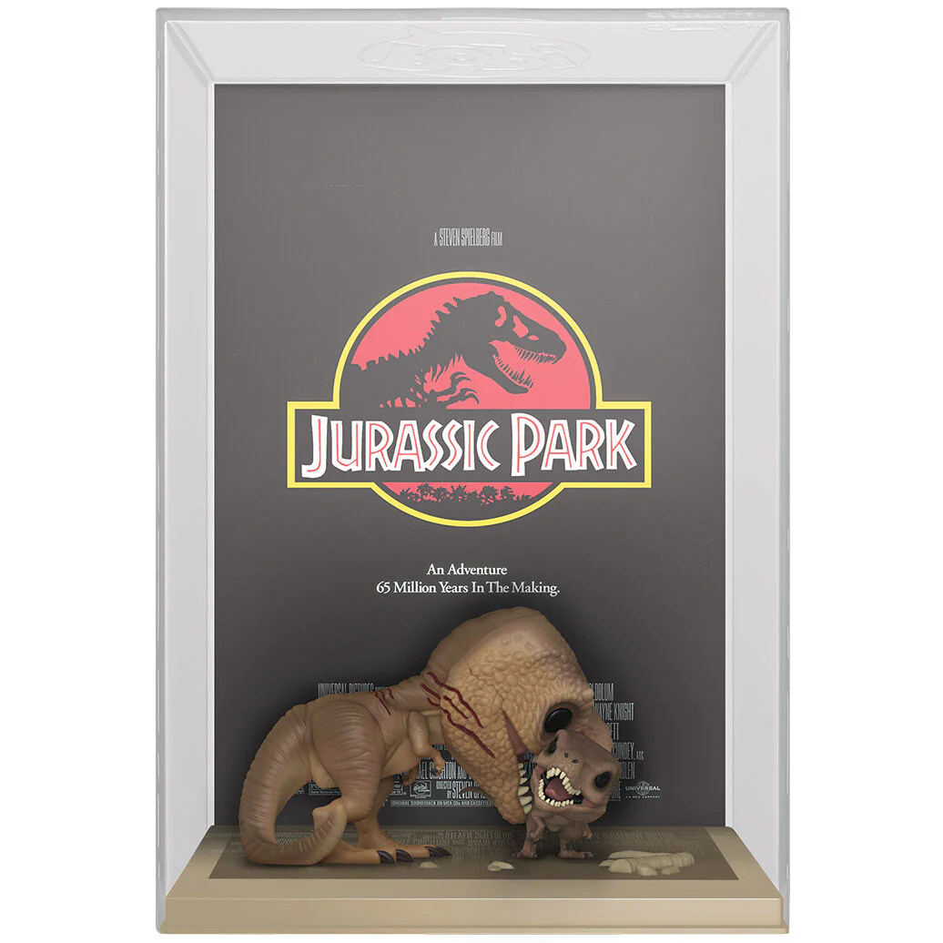 Figura Pop Movie Poster Jurassic Park Tyrannosaurus Rex And Velociraptor - Image 4