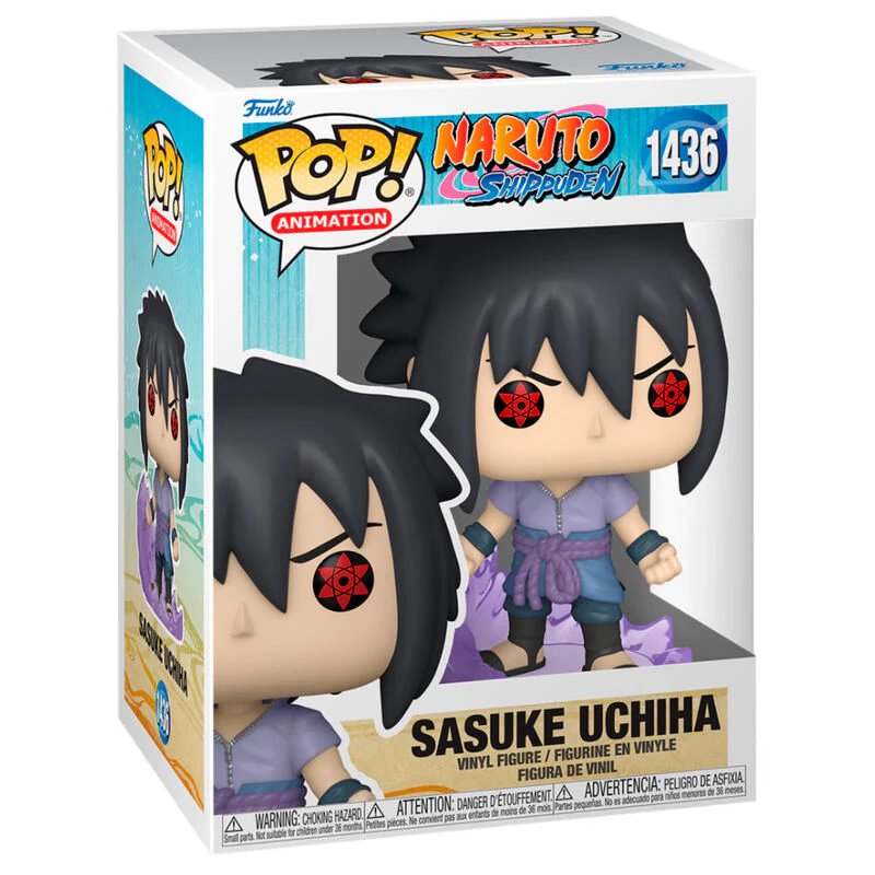Figura Pop Naruto Shippuden Sasuke Uchiha