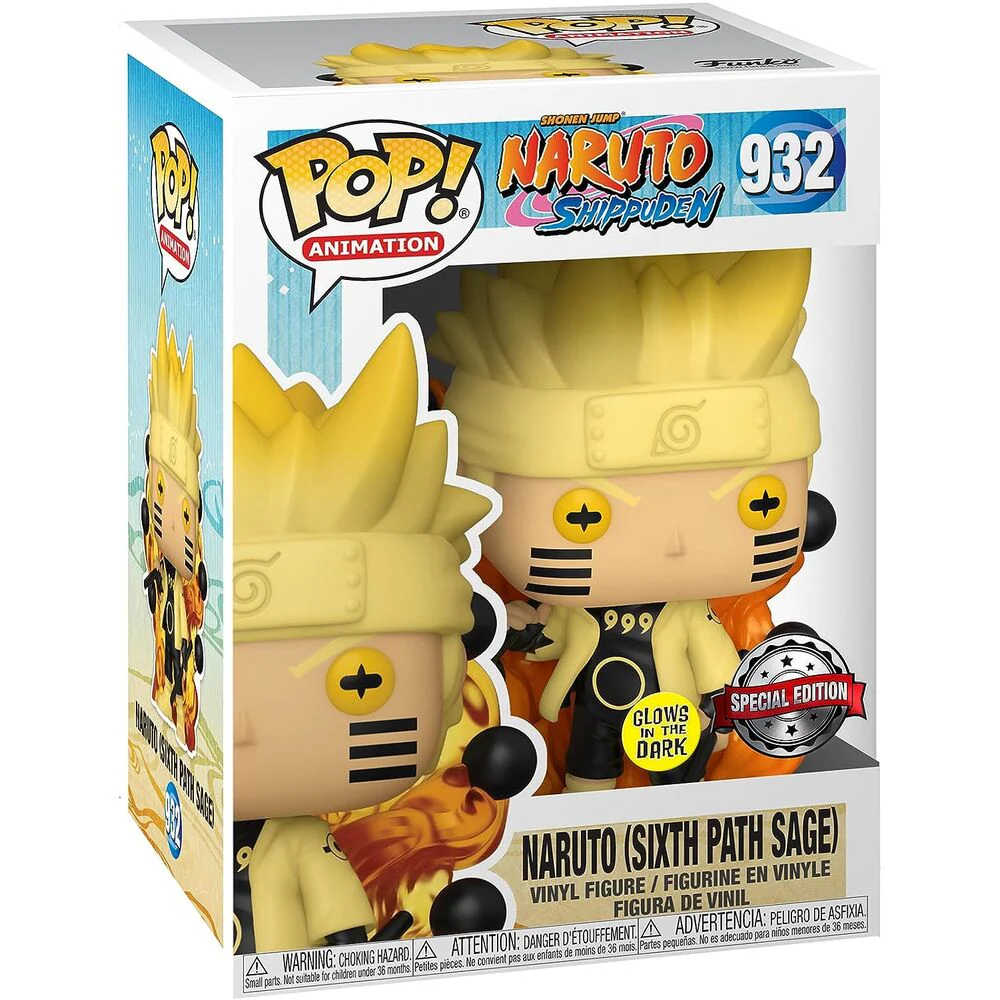 Figura Pop Naruto Uzumaki Naruto Six Path Sage Glow - Image 3