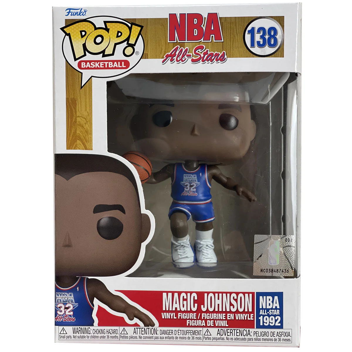 Figura Pop Nba All Star Magic Johnson 1992 - Image 4