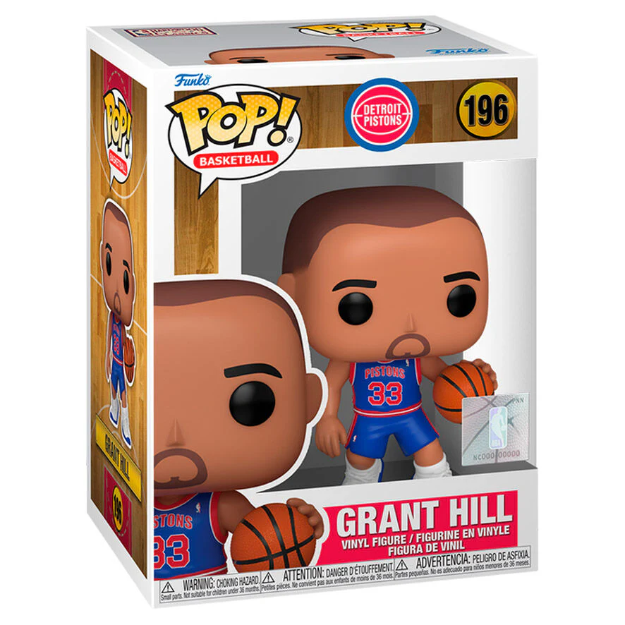 Figura Pop Nba Detroit Pistons Grant Hill - Image 2