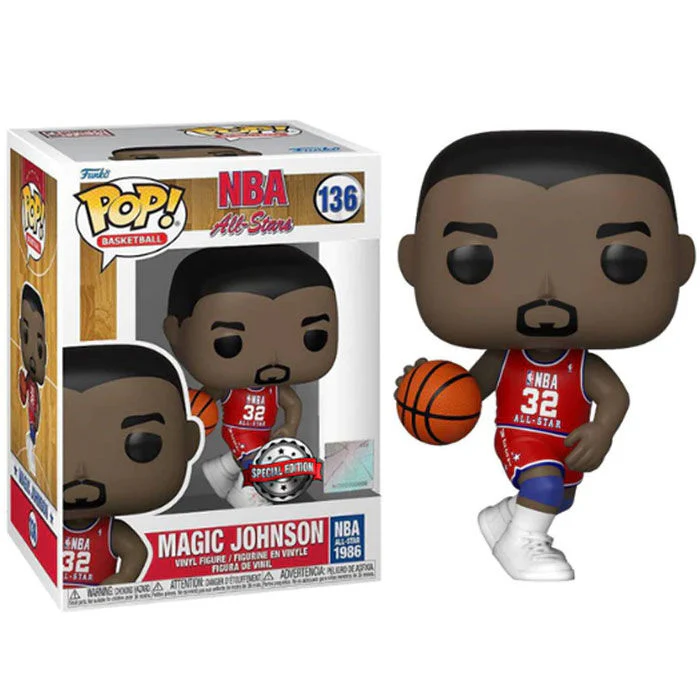 Figura Pop Nba Legends Magic Johnson Exclusive - Image 2