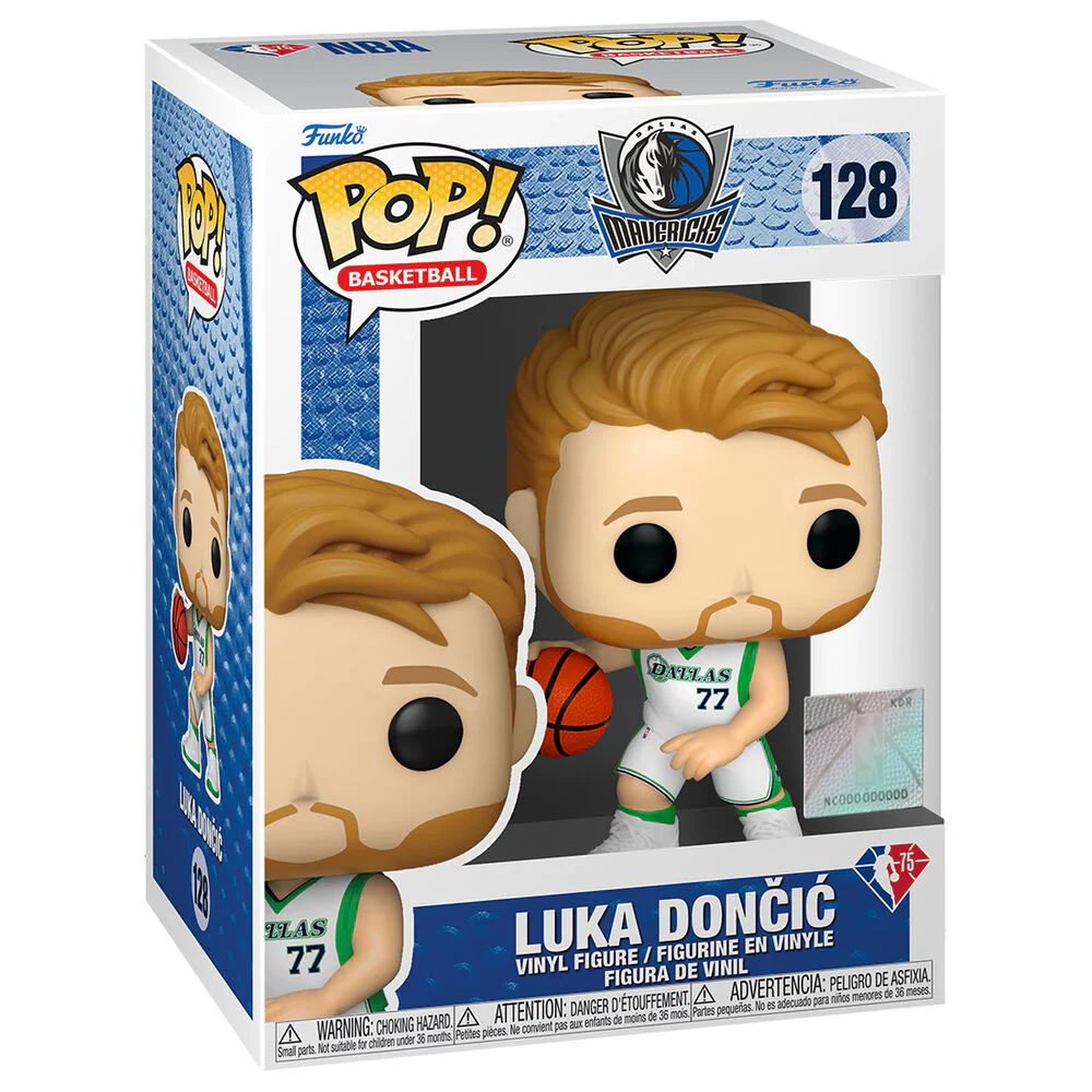 Figura Pop Nba Mavs Luka Doncic City Edition 2021 - Image 3