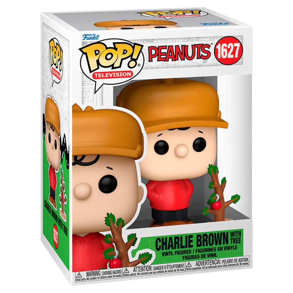 Figura Pop Peanuts Charlie Brown With Tree - Image 2