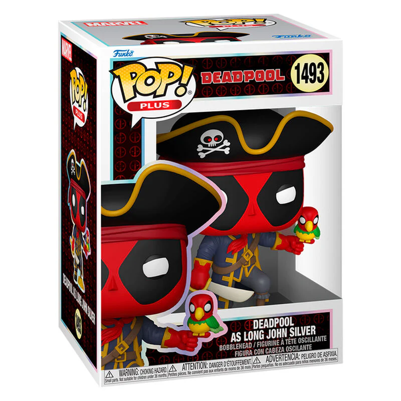 Figura Pop Plus Marvel Deadpool - Deadpool As Long John Silver - Image 2