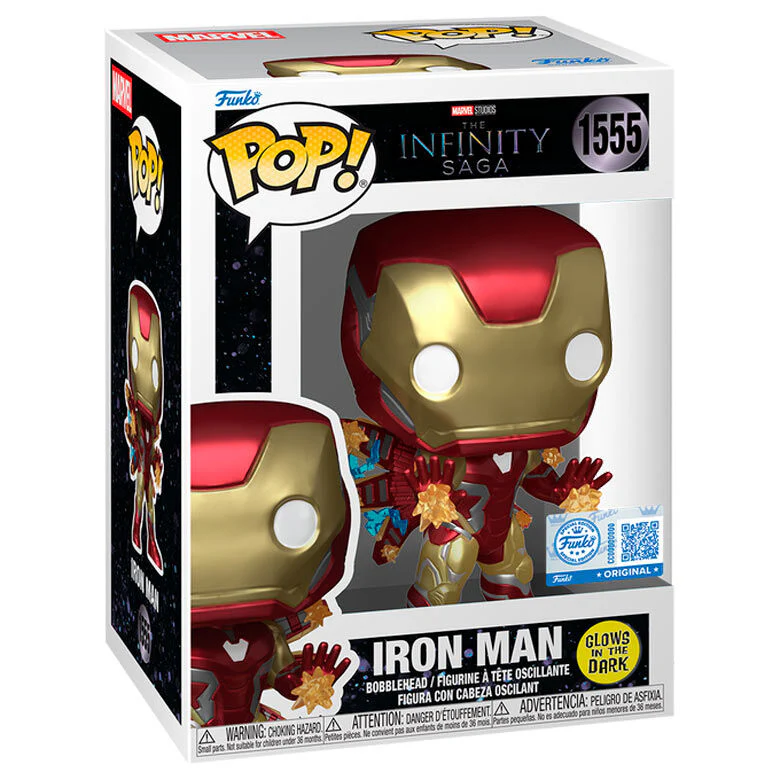 Figura Pop Plus Marvel The Infinity Saga Iron Man Exclusive - Image 2