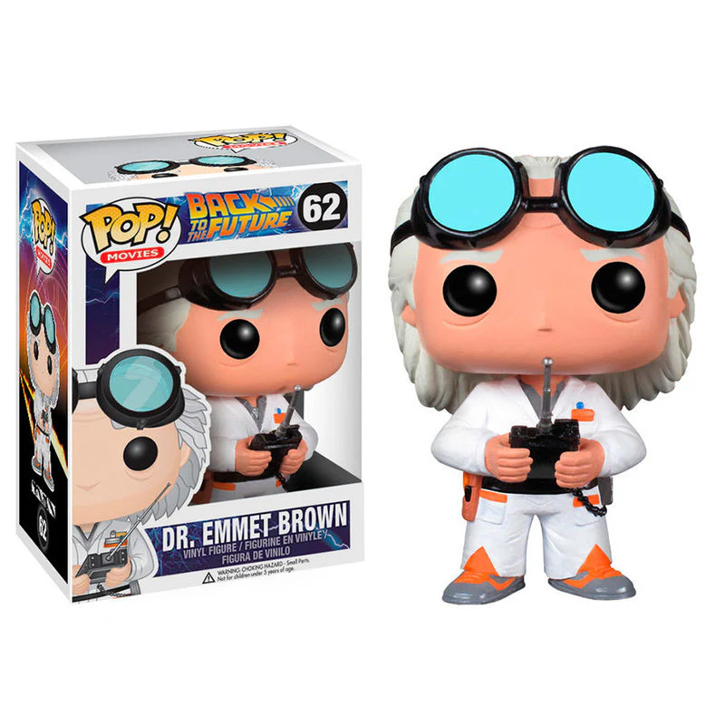 Figura Pop Regreso Al Futuro Dr Emmet Brown