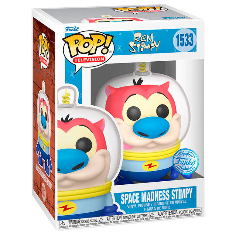 Figura Pop Ren Stimpy - Space Madness Stimpy