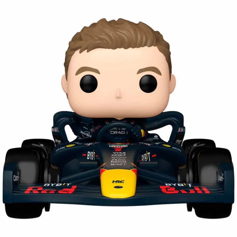 Figura Pop Rides Super Deluxe Racing Oracle Red Bull Max Verstappen With Rb20