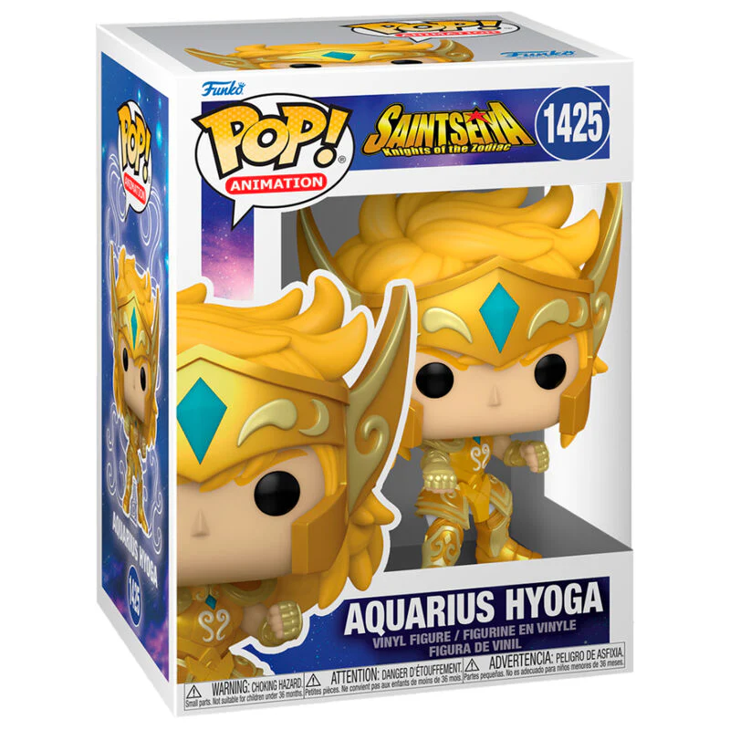 Figura Pop Saint Seiya Knights Of The Zodiac Aquarius Hyoga - Image 2