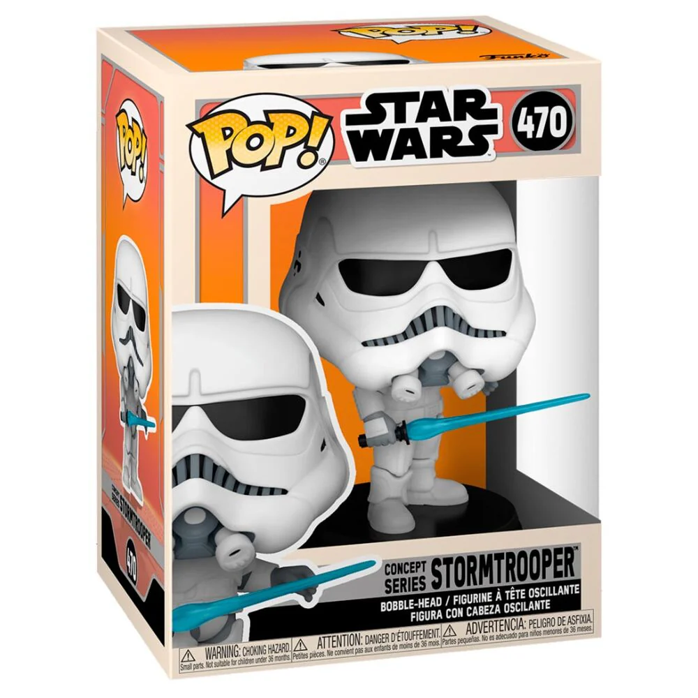 Figura Pop Star Wars Concept Series Stormtrooper - Image 3