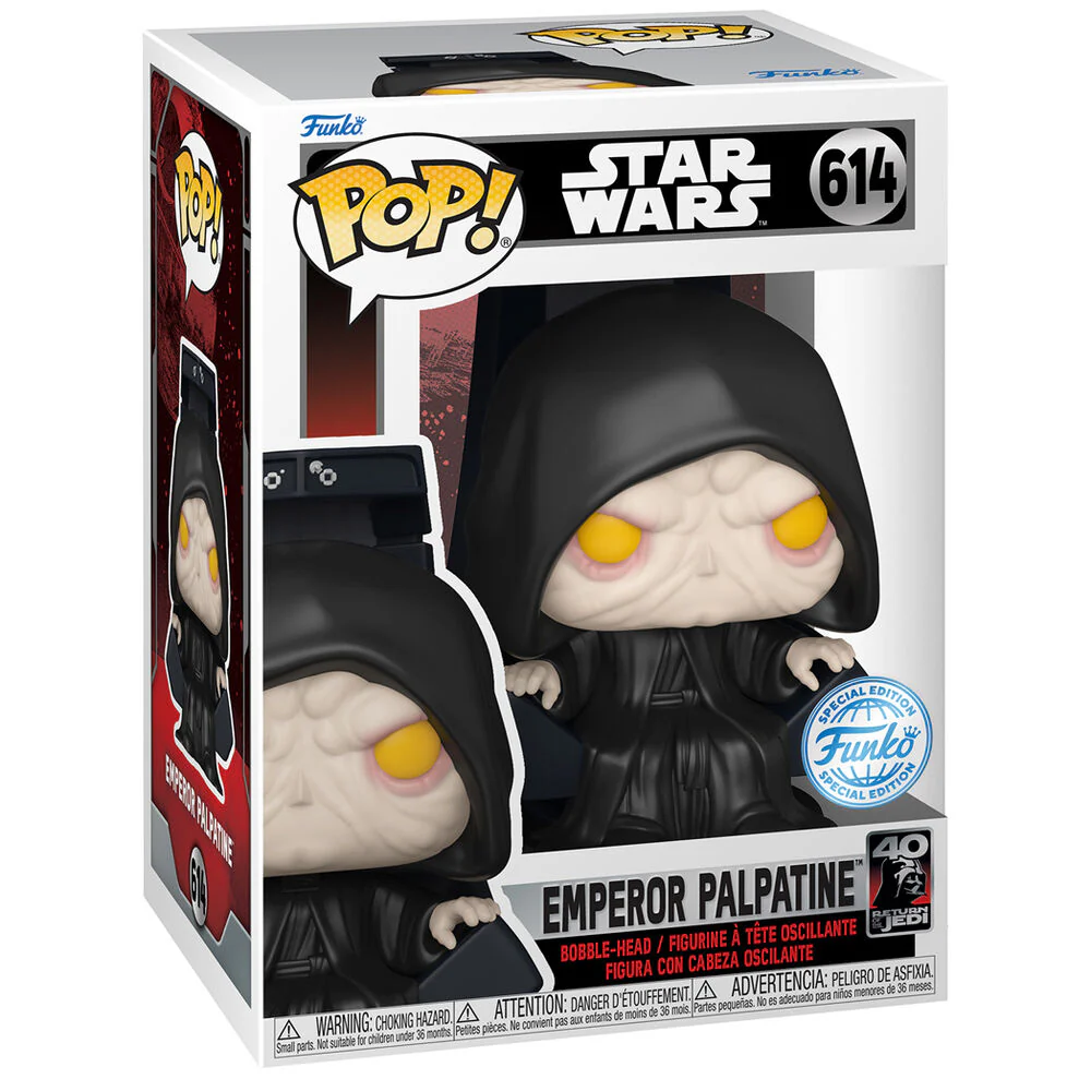 Figura Pop Star Wars Emperor Palpatine Exclusive - Image 2