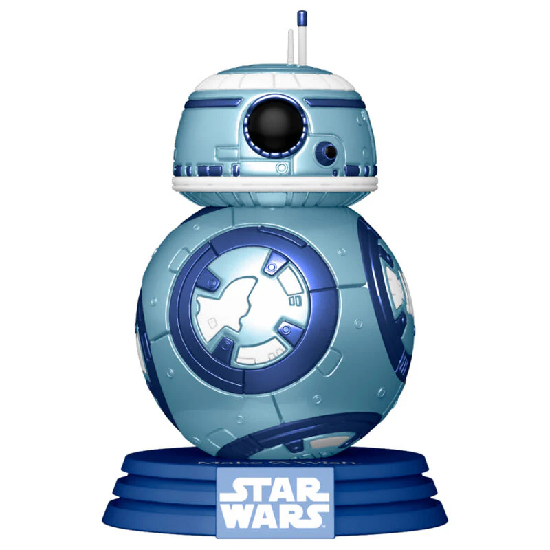 Figura Pop Star Wars Make A Wish Bb-8 Metallic - Image 3