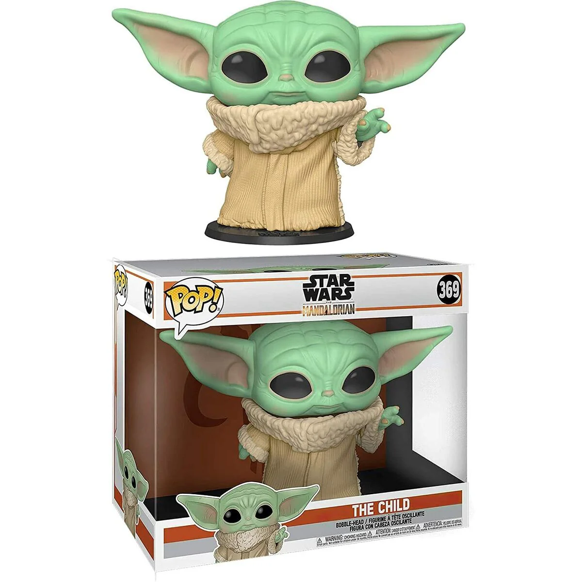 Figura Pop Star Wars Mandalorian Yoda The Child 25Cm - Image 5