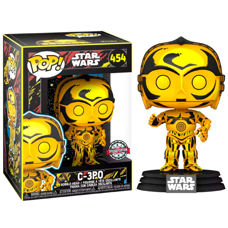 Figura Pop Star Wars Retro Series C-3Po Exclusive - Image 3