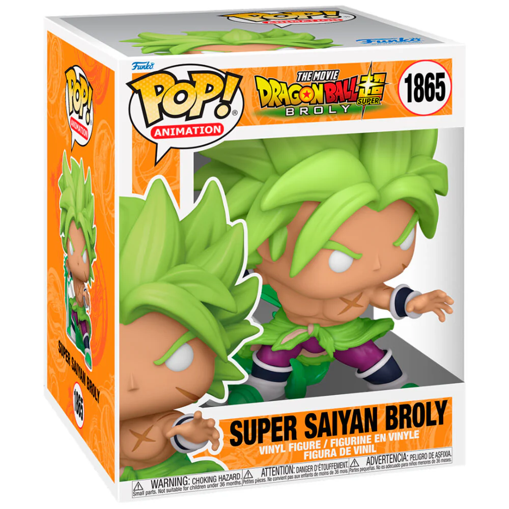 Figura Pop Super Dragon Ball Super Broly Super Saiyan Broly