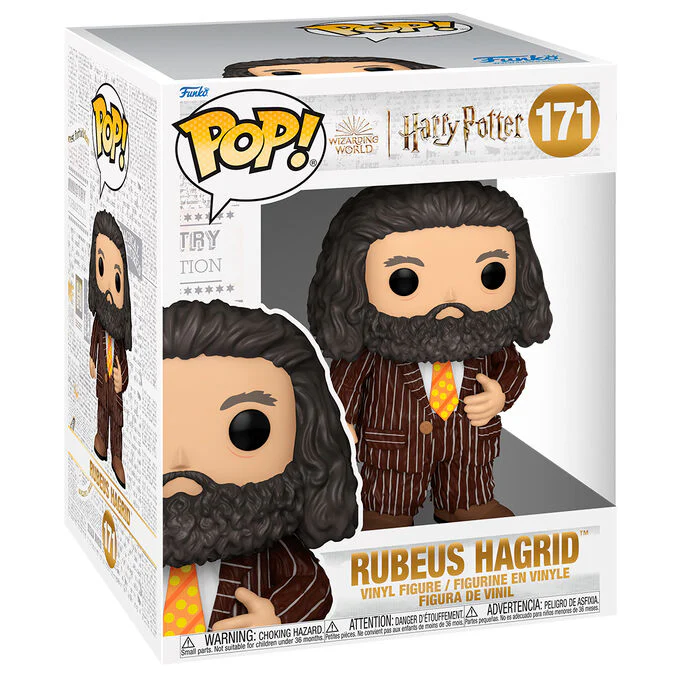 Figura Pop Super Harry Potter And The Prisoner Of Azkaban - Rubeus Hagrid In Animal Pelt Outfit