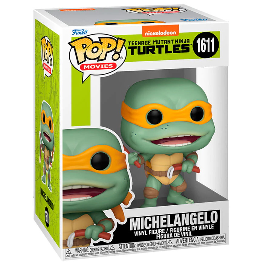 Figura Pop Tortugas Ninja Teenage Mutant Michelangelo