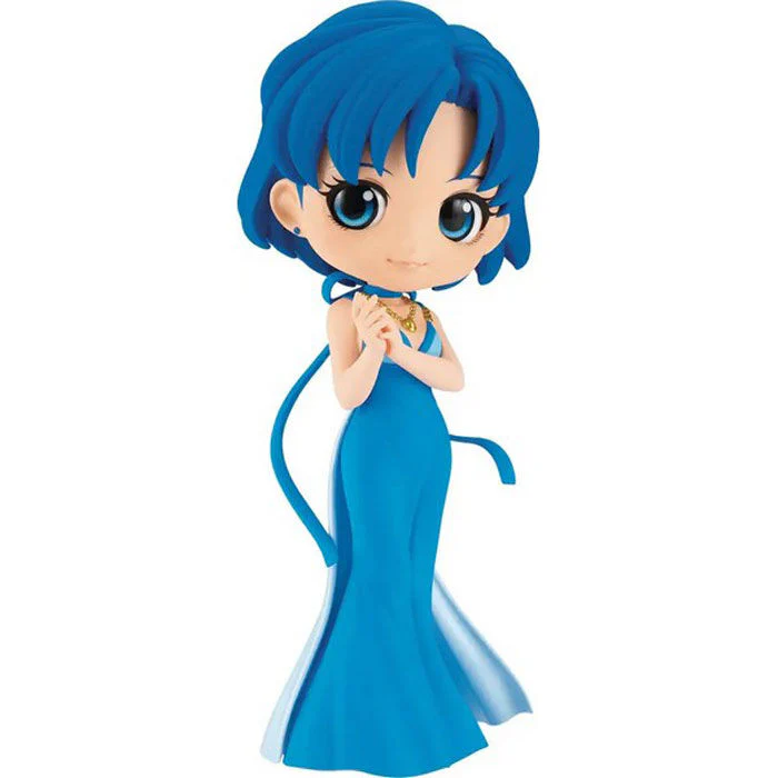 Figura Princess Mercury Ver.a Pretty Guardian Eternal The Movie Sailor Moon Q Posket 14Cm