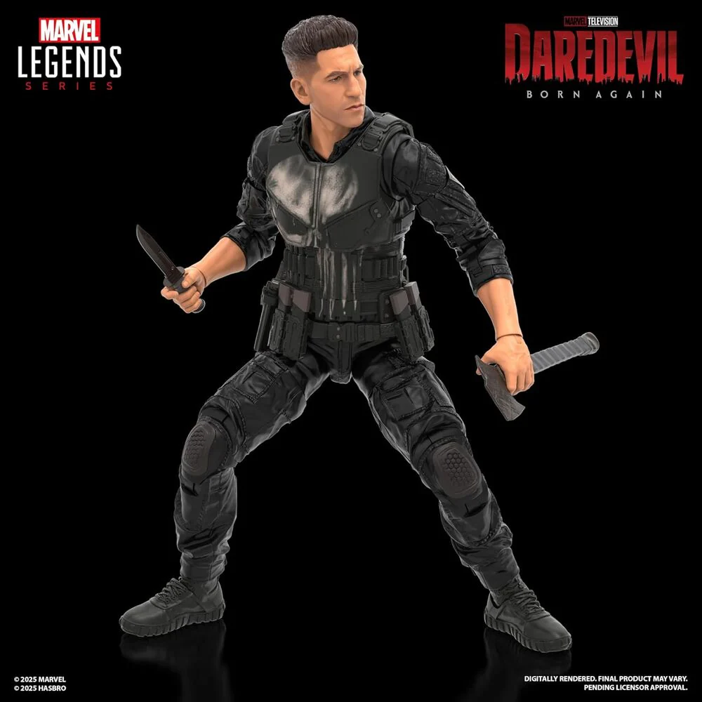 Figura Punisher Born Again Daredevil Marvel Legends 15Cm - Image 3