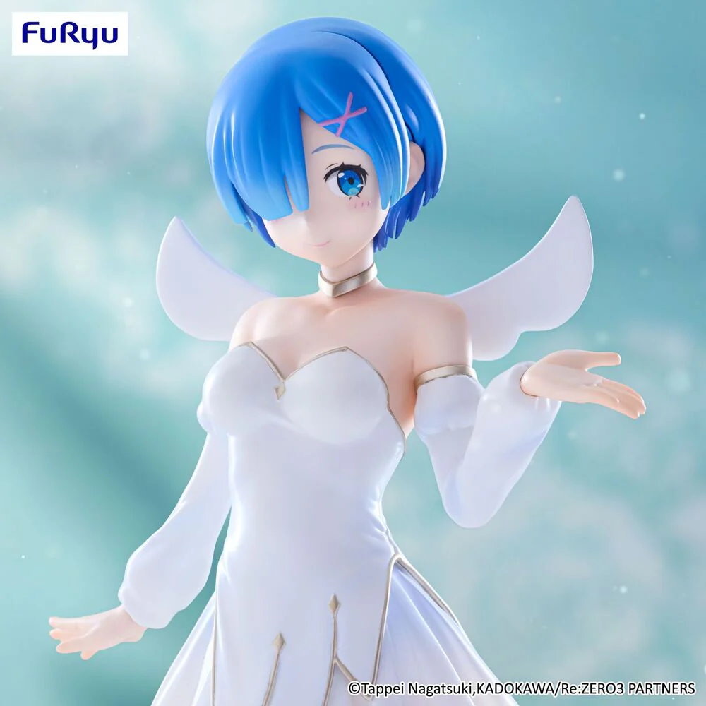 Figura Rem Little Wings Bicute Pure Re:zero Starting Life In Another World 25Cm - Image 2