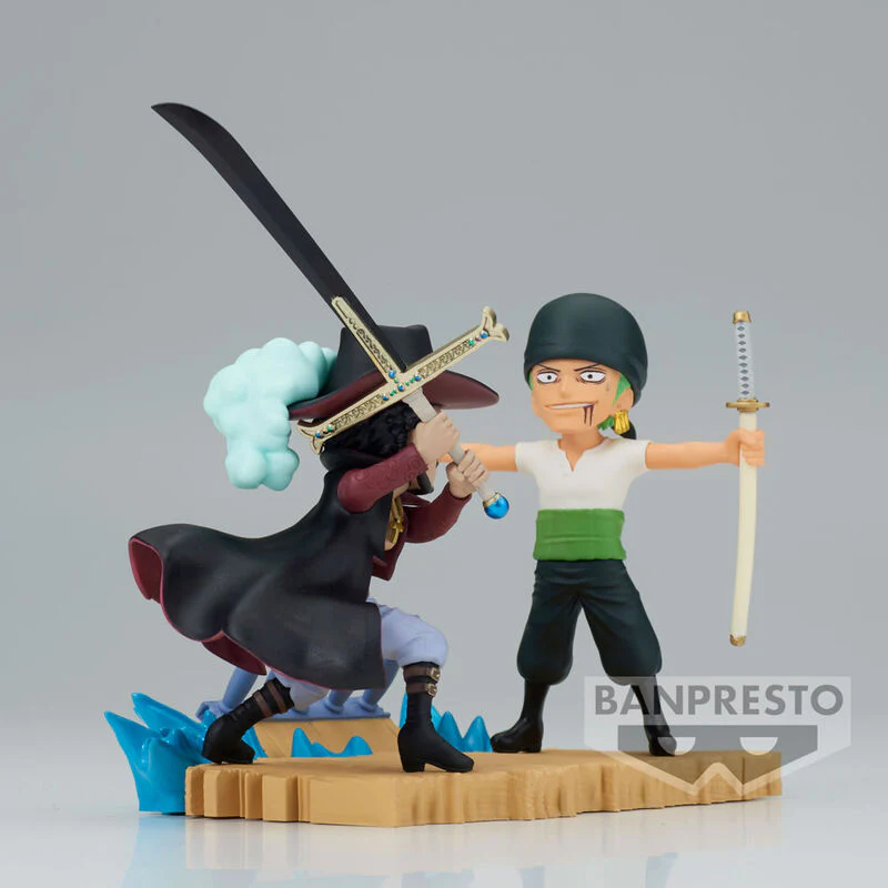 Figura Roronoa Zoro Vs Dracule Mihawk Log Stories One Piece 7Cm - Image 3