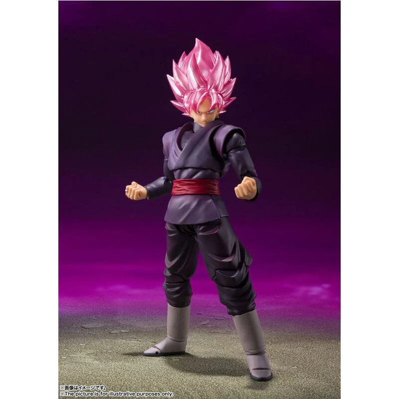 Figura S.h. Figuarts Goku Black Super Saiyan Rose Dragon Ball Super 14Cm - Image 5