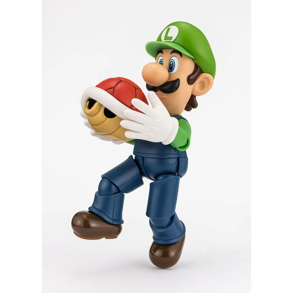 Figura S.h. Figuarts Luigi Super Mario Bros 10Cm - Image 3