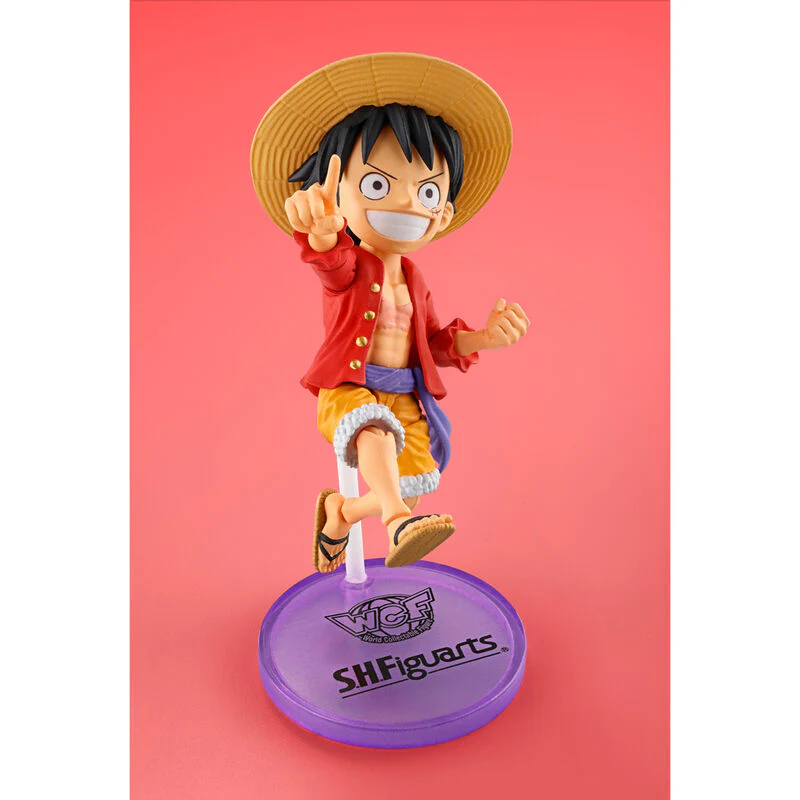 Figura S.h Figuarts Monkey D. Luffy World Collectable One Piece 7,5Cm - Image 3