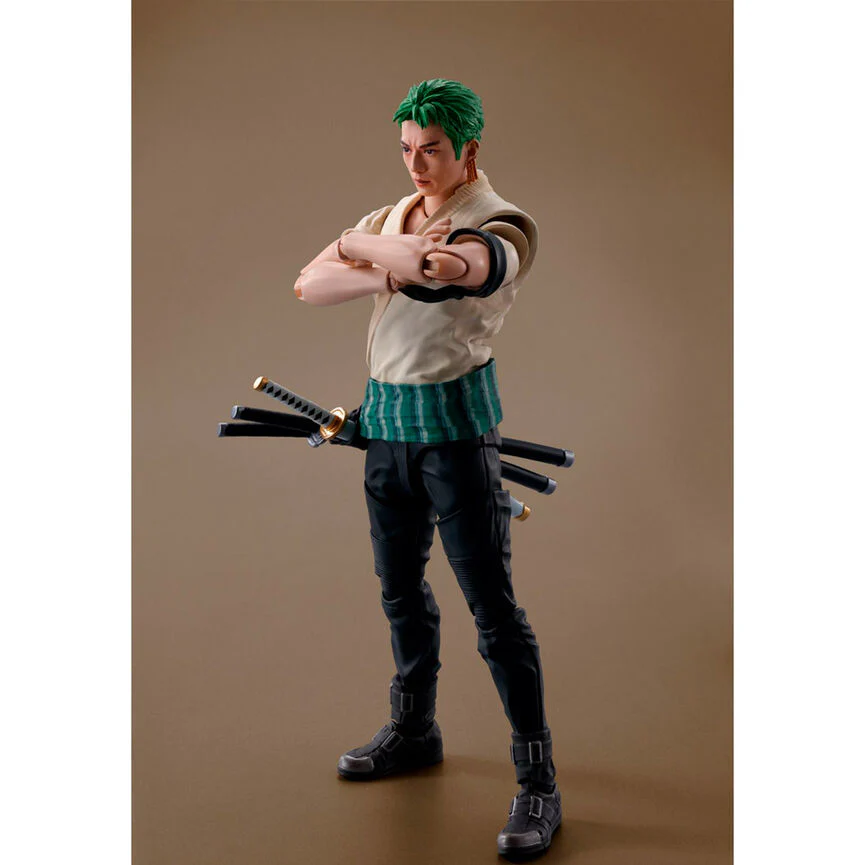Figura S.h. Figuarts Roronoa Zoro Netflix Series One Piece 14,5Cm - Image 3