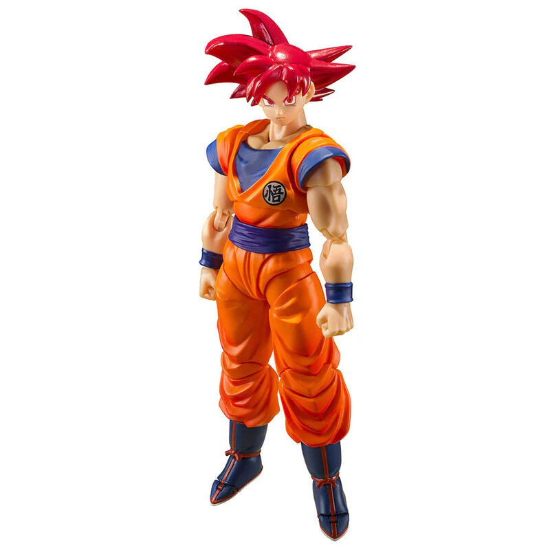 Figura S.h. Figuarts Super Saiyan God Son Goku Saiyan God Of Virtue Dragon Ball Super 14Cm