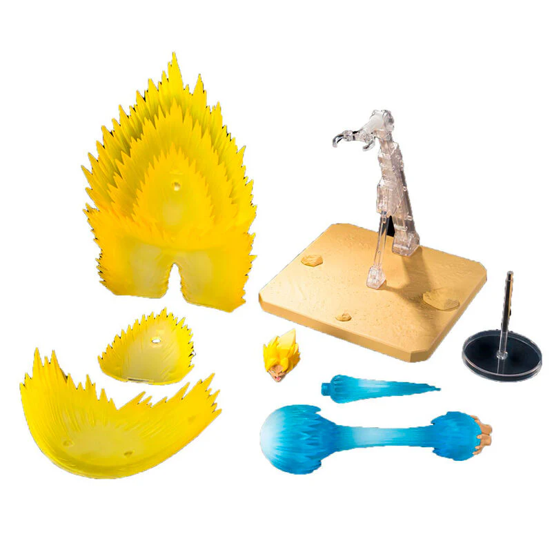 Figura S.h Figuarts Super Saiyan Son Goku Teleport Kamehameha Dragon Ball 15Cm - Image 2