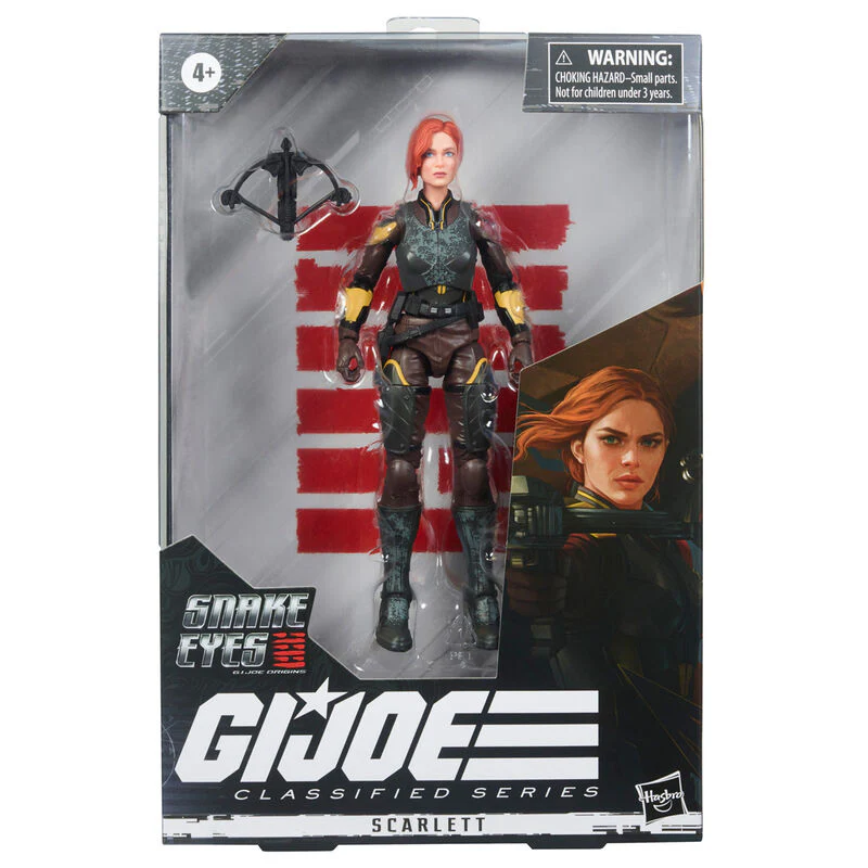 Figura Scarlett 20 G.i. Joe Classified Series - Snake Eyes: G.i. Joe Origins 15Cm - Image 4