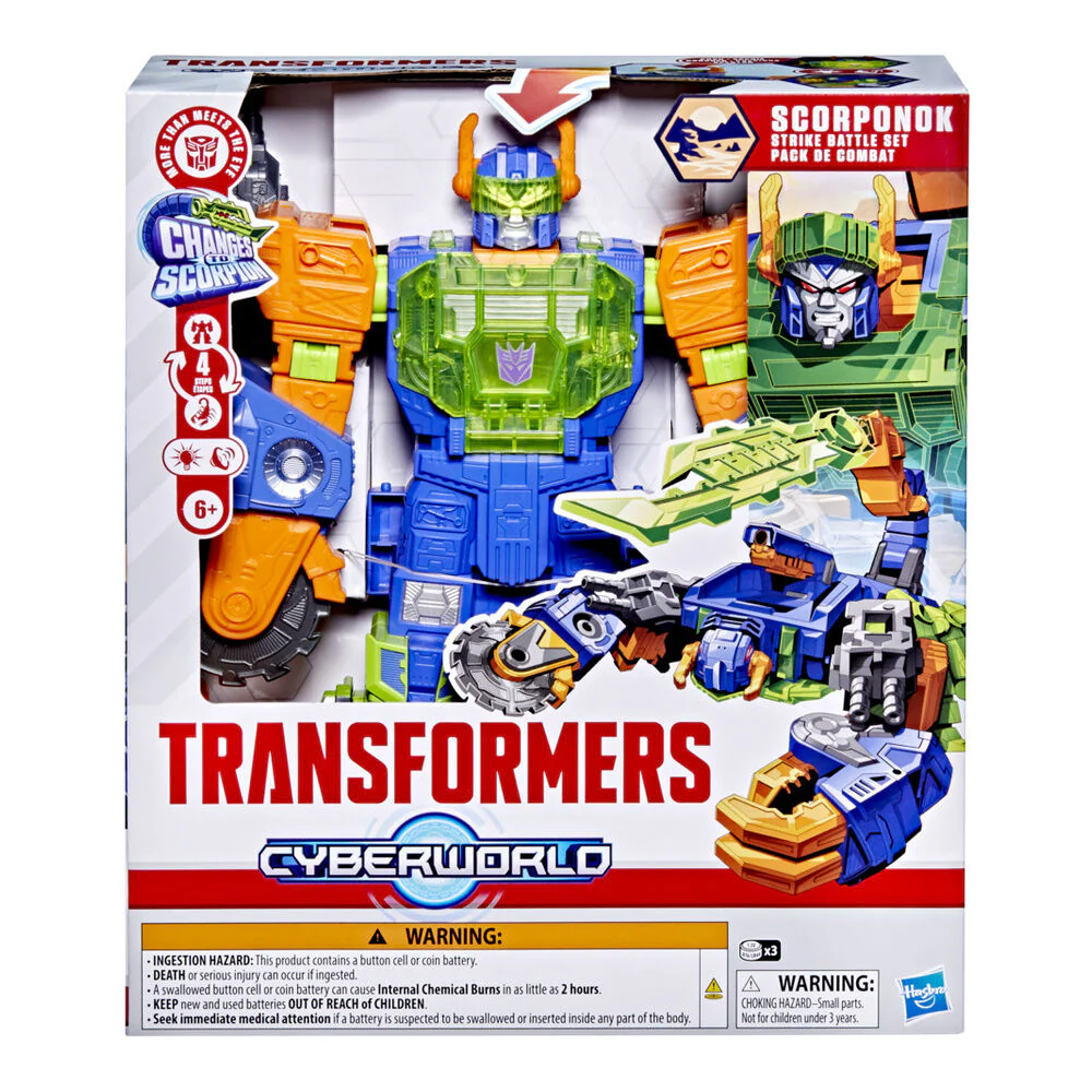 Figura Scorponok Cyberworld Transformers