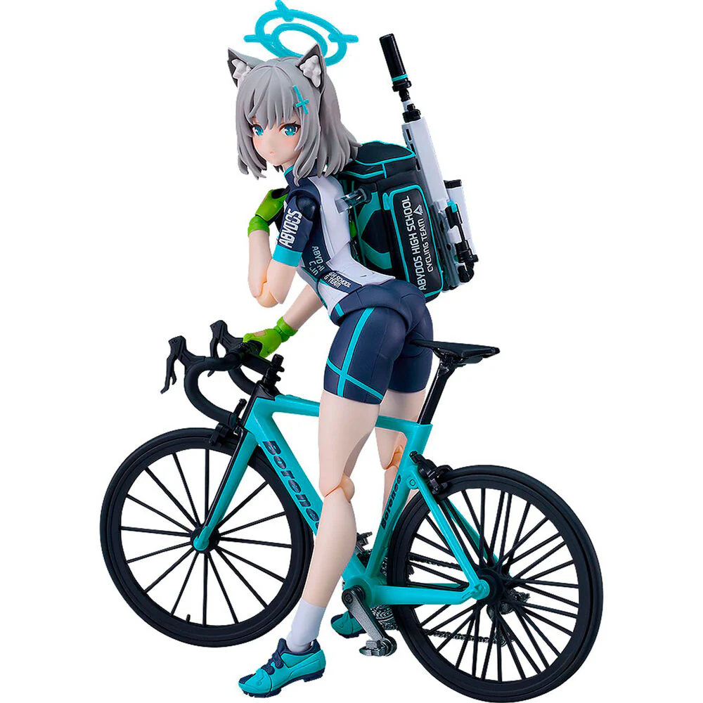 Figura Shiroko Sunaookami Cycling Blue Archive Figma 14,5Cm 2