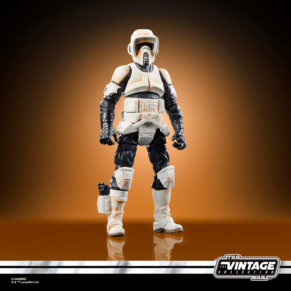 Figura Speeder Bike Scout Trooper & Grogu The Mandalorian Star Wars 9Cm - Image 12