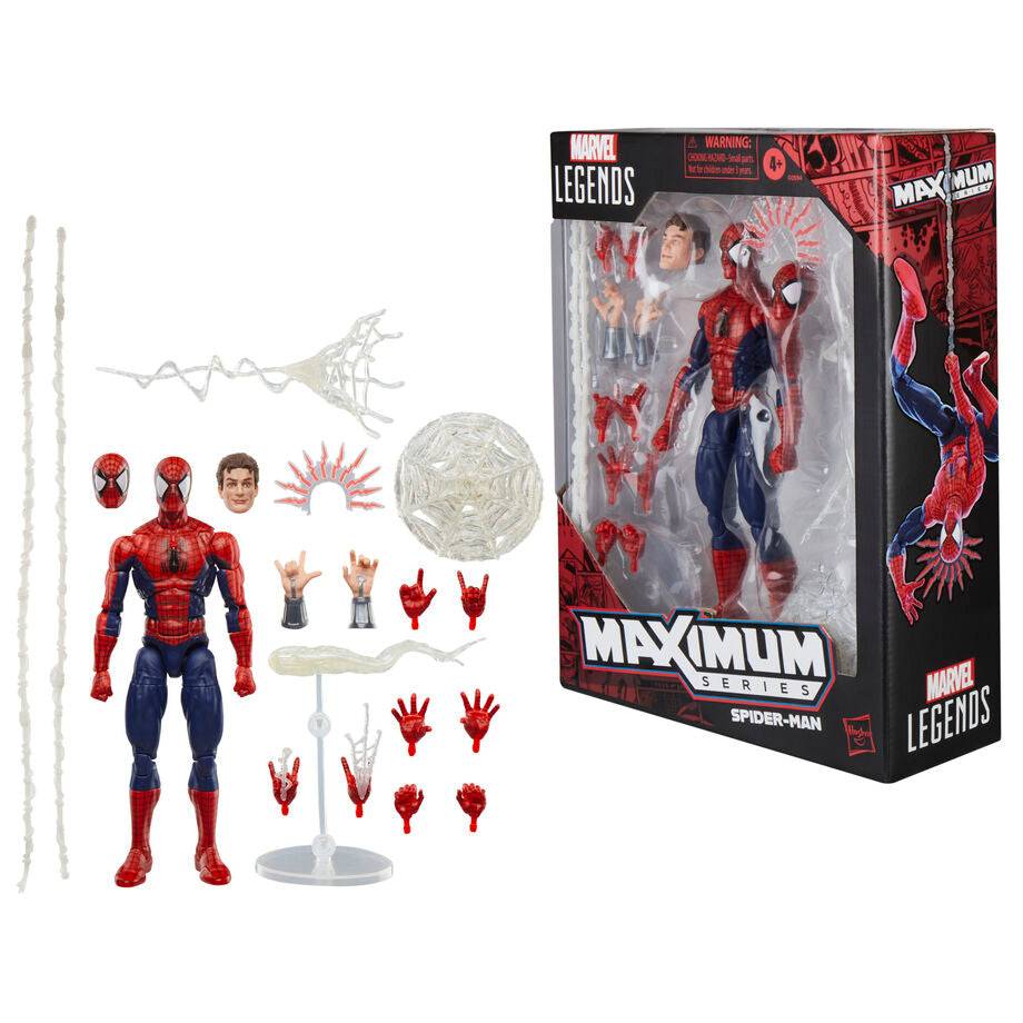 Figura Spider-Man Maximum Series Marvel Legends 15Cm
