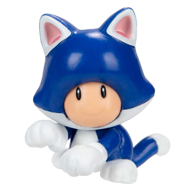 Figura Toad Felino Super Mario Nintendo 6,5Cm - Image 5