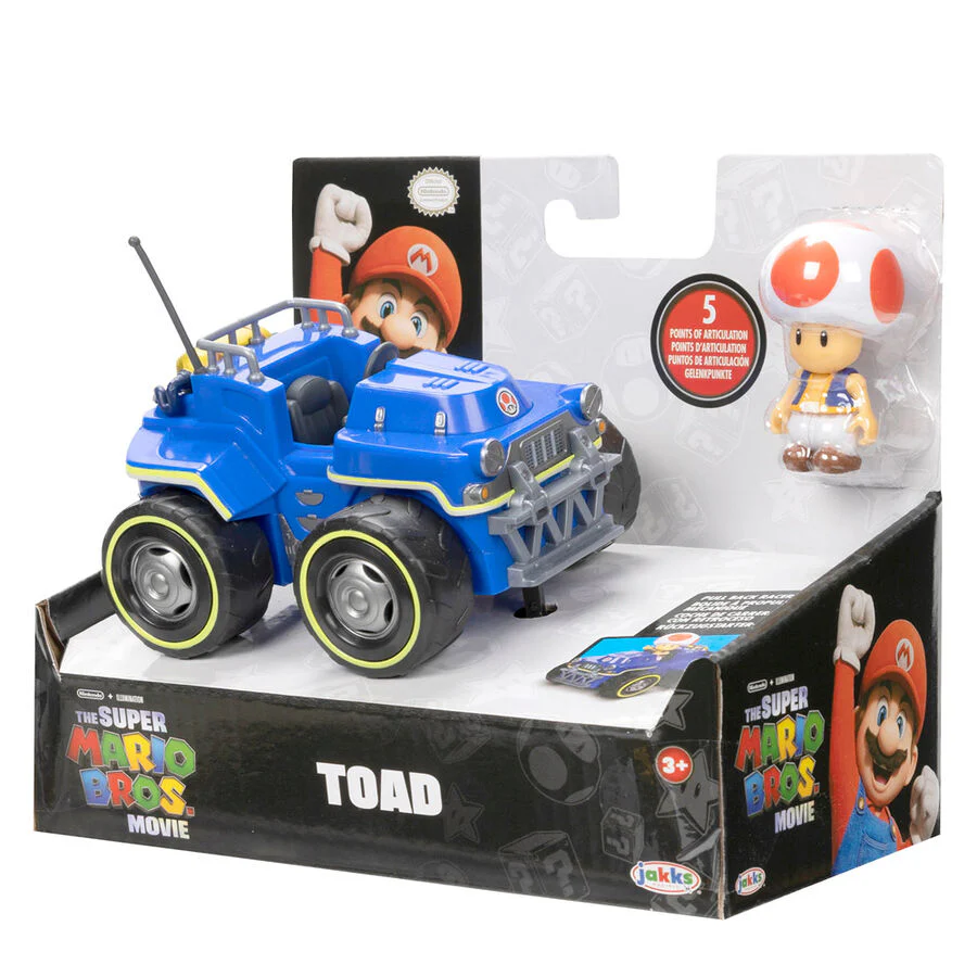 Figura Toad Kart La Pelicula Mario Kart 7Cm - Image 7