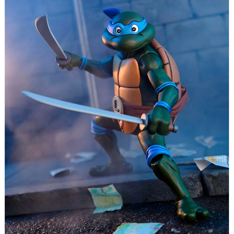 Figura Ultimate Leonardo Comics Tortugas Ninja 18Cm - Image 5