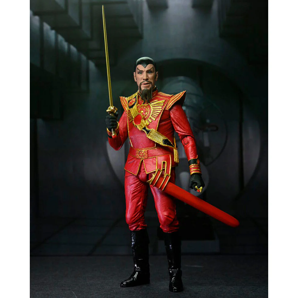 Figura Ultimate Ming Red Military Outfit Flash Gordon 1980 18Cm - Image 3