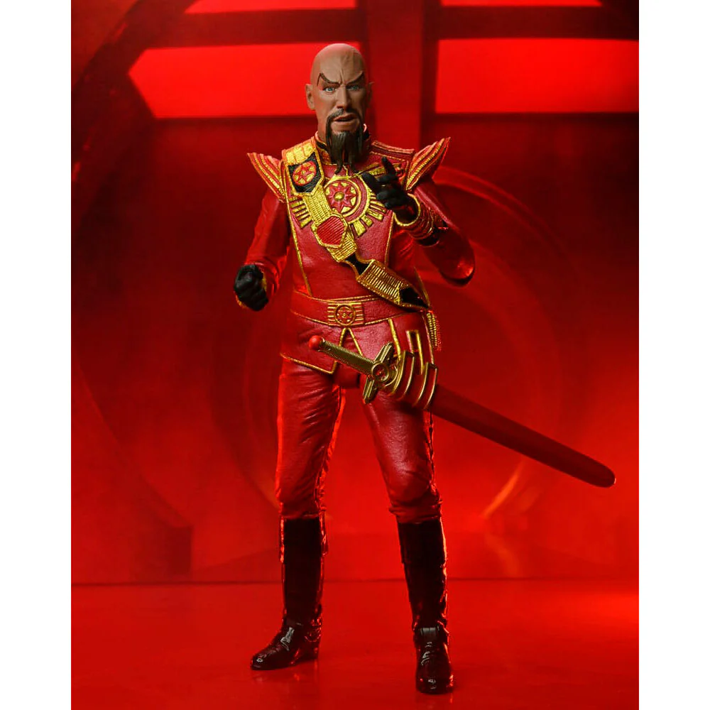 Figura Ultimate Ming Red Military Outfit Flash Gordon 1980 18Cm - Image 4