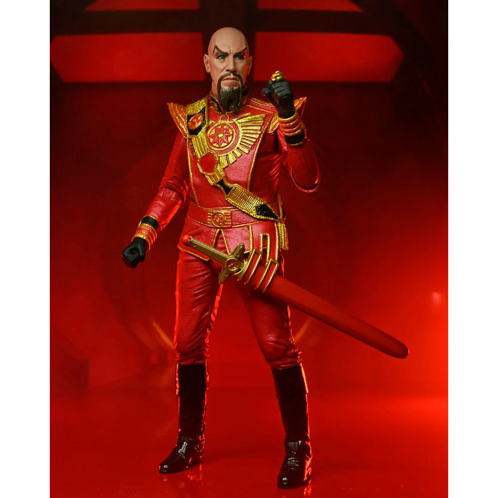 Figura Ultimate Ming Red Military Outfit Flash Gordon 1980 18Cm - Image 5